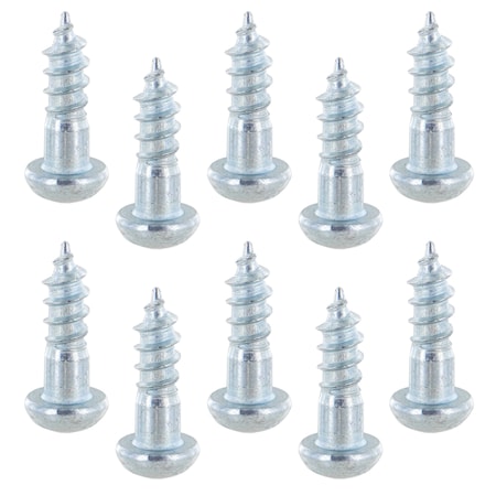Us Cargo Control No. 12 X 3/4 E-Track Wood Screw w/ Round Phillips Head 10 pk ETPHWSPACK34